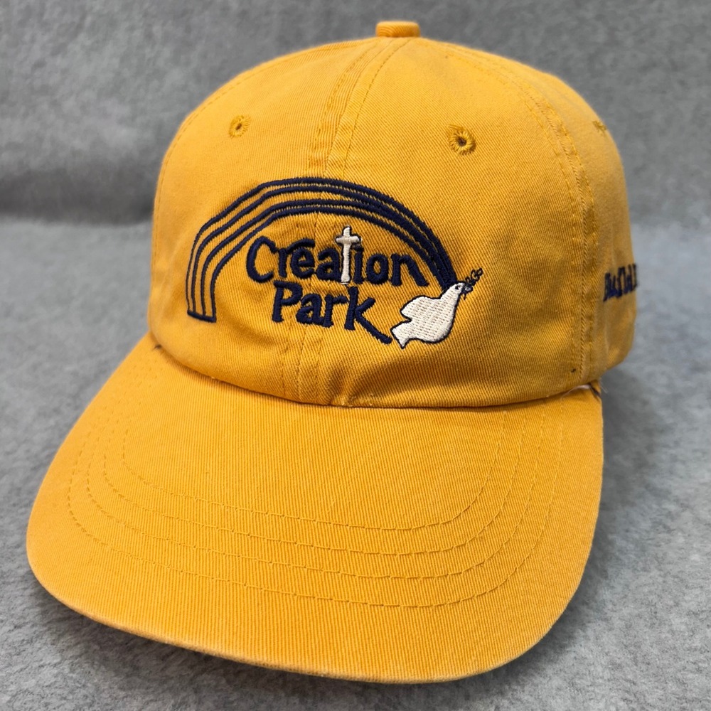 Creation Park Logo Unisex Yellow Young An Hat Baseball‎ Cap Build Daze OSFA